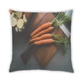 thumbnail image 2 of Ahgly Company Foods Carrot Outdoor Throw Pillow, 18 inch by 18 inch, 2 of 6