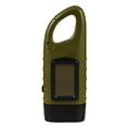thumbnail image 4 of Graflsoa Lampe de Poche à Manivelle à DEL à Énergie Solaire pour le Camping, la Randonnée et les Urgences - Vert Armée, Résistante à l'Eau, Conception Compacte et Durable, 4 of 6