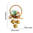 thumbnail image 3 of Fiudx Colgante para Árbol de Navidad, Lazo Familiar, Toque Festivo, Decoración para Oficina y Hogar, Versátil para Árbol o Puerta, Accesorio Reutilizable, Juego de 1 Pieza, 3 of 6