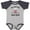 Baseball Heather and Navy, variant on Inktastic The Cutest Little Jelly Bean Boys or Girls Baby Bodysuit