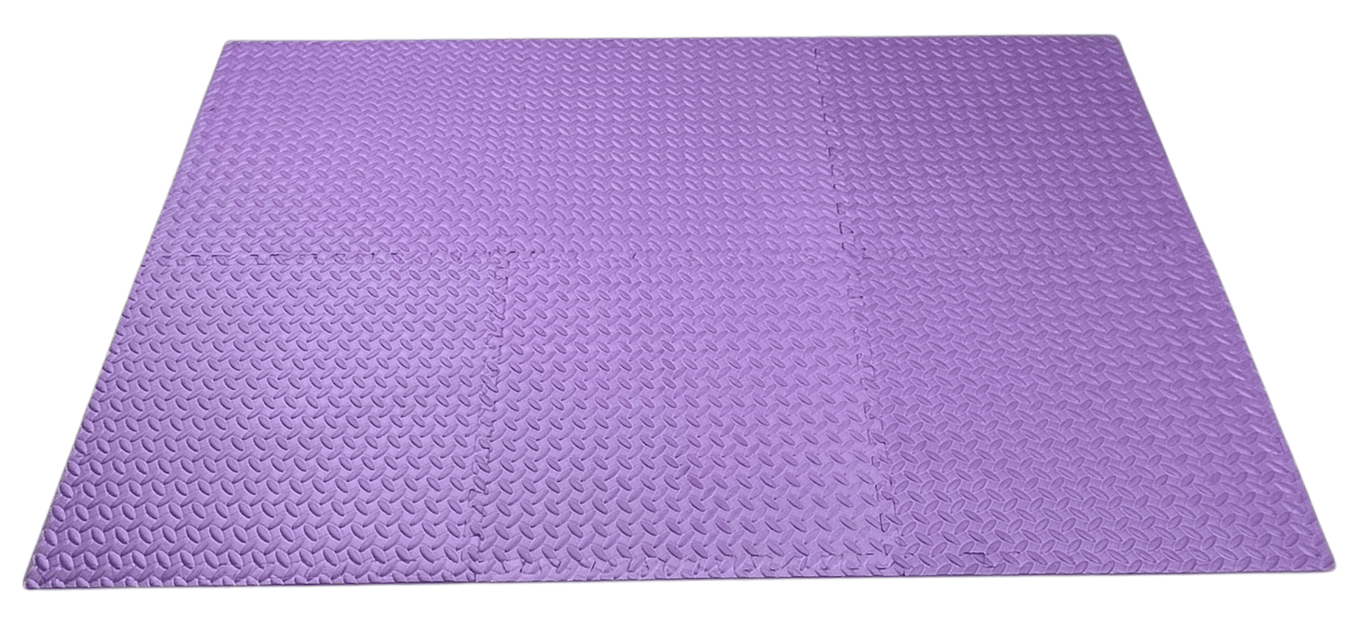 24 Sq Ft Puzzle Exercise Mat with EVA Foam Interlocking Tiles for Exercise, Gymnastics and Home Gym Protective Flooring- Pack of 6, 24 x 24 x 3/8 Inches
