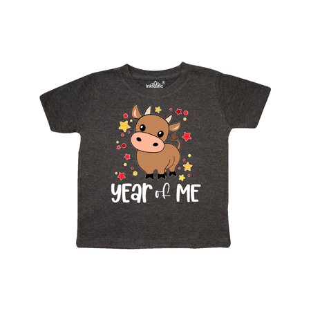 

Inktastic 2021 Year of Me Cute Ox Gift Toddler Boy or Toddler Girl T-Shirt