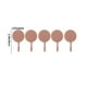 thumbnail image 3 of Ganchos de pared adhesivos (paquete de 5) | Ganchos de plástico resistentes sin taladro con rotación de 360° | Instalación sencilla y sin daños | Soportes multiusos para toallas y utensilios de, 3 of 6