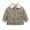 Black, variant on Esaierr Toddler Boys Girls Sherpa Plaid Puffer Down Jacket for Kids Baby Lapel Zipper Puffer Down Coats Thickened Winter Outerwears Snowsuit 2-10Y