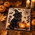 thumbnail image 3 of romoty Black Cat Pearl Diamond Painting Art Kit Spooky Fall Gemstone Dots Beads Craft for Adults Beginners Wall Decor, 3 of 5