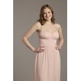 thumbnail image 2 of David’s Bridal, The Edit by DB Studio Women's Formal Spaghetti Strap A-Line Dress with Slit, Full Length, Chiffon, 2 of 7