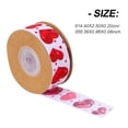 thumbnail image 2 of Oraceous 2 Rolls Valentine Printed Wrapping Ribbon for Box Packing and Decorative Crafts, 2 of 10