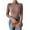 Pink, variant on Weardear Women's Turtleneck Sweaters 2024 Fall Fitted Long Sleeve Pullover Sweater Ribbed Knit Basic Tops