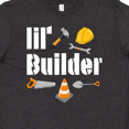 thumbnail image 4 of Inktastic Lil Builder- Future Construction Worker Youth T-Shirt, 4 of 5