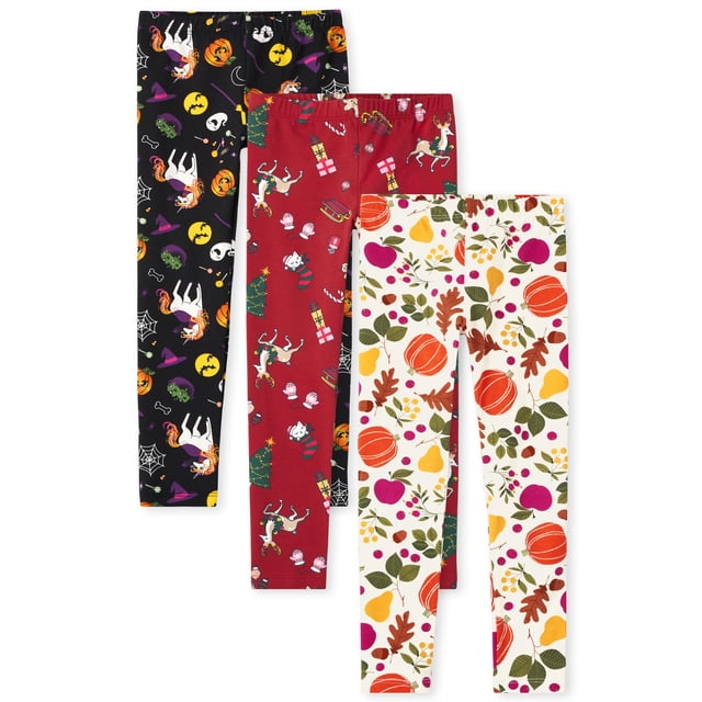 Leggins modernos The Children's Place, paquete de 3 para niñas de 10 a 12 años