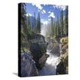 thumbnail image 1 of Athabasca Falls Waterfall, Jasper National Park, Alberta, Canada, Scenic Stretched Canvas Wall Art by Michele Falzone Sold by Art.Com, 1 of 5