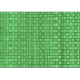 thumbnail image 1 of Ahgly Company Indoor Rectangle Abstract Emerald Green Modern Area Rugs, 2' x 5', 1 of 4