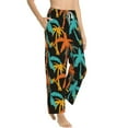 thumbnail image 2 of Fotbe Palm Trees Women's Pajama Pants,Sleepwear Pants,Pj Bottoms Drawstring And Pockets-XX-Large, 2 of 9