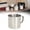 B, variant on Sliver Rice Measuring Cup with Precise Graduations Multi-function Container for Cooking Baking for Kitchen Table Centerpieces, 120ML(D)