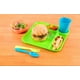 thumbnail image 2 of Juego de vajilla LBH de plástico de 24 piezas para niños con bandeja y plato, 2 of 3