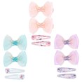 thumbnail image 1 of Coofit Snap Hair Clip Butterfly Pattern Cute Bow Hair Clip Snap Hair Barrette for Kid, 1 of 10