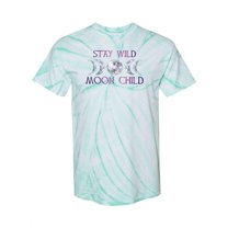 Stay Wild Moon Child Tie-Dye Cyclone Women -Smartprints Designs, Female Medium
