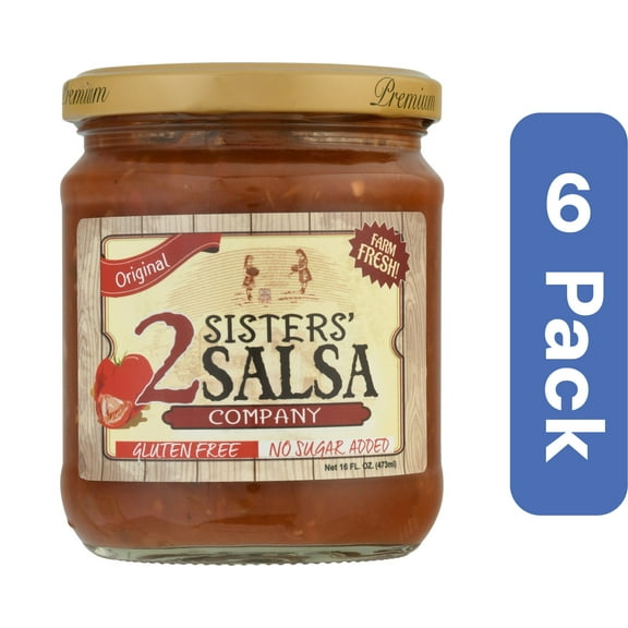 2 Sisters Salsa Original 16 oz (Pack Of 6)