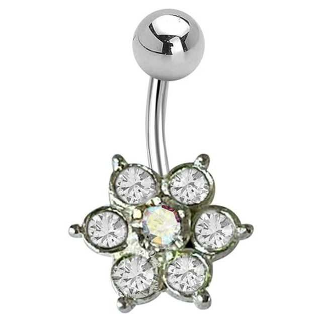 BodyJewelryOnline Belly Button Ring Navel Piercing surgical steel 14G Navel Rings Belly Piercing