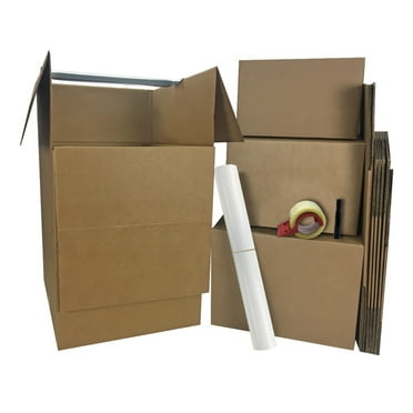 UBMOVE 3 Room Basic Kit 42 Packing Boxes and Supplies for Moving ...