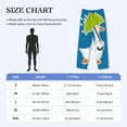 thumbnail image 4 of Lsque Goose Holding an Umbrella Print Men's Pajama Pants, Lounge Pant - Comfortable Home Wear,Elastic Waistband, Stylish Design-Medium, 4 of 9