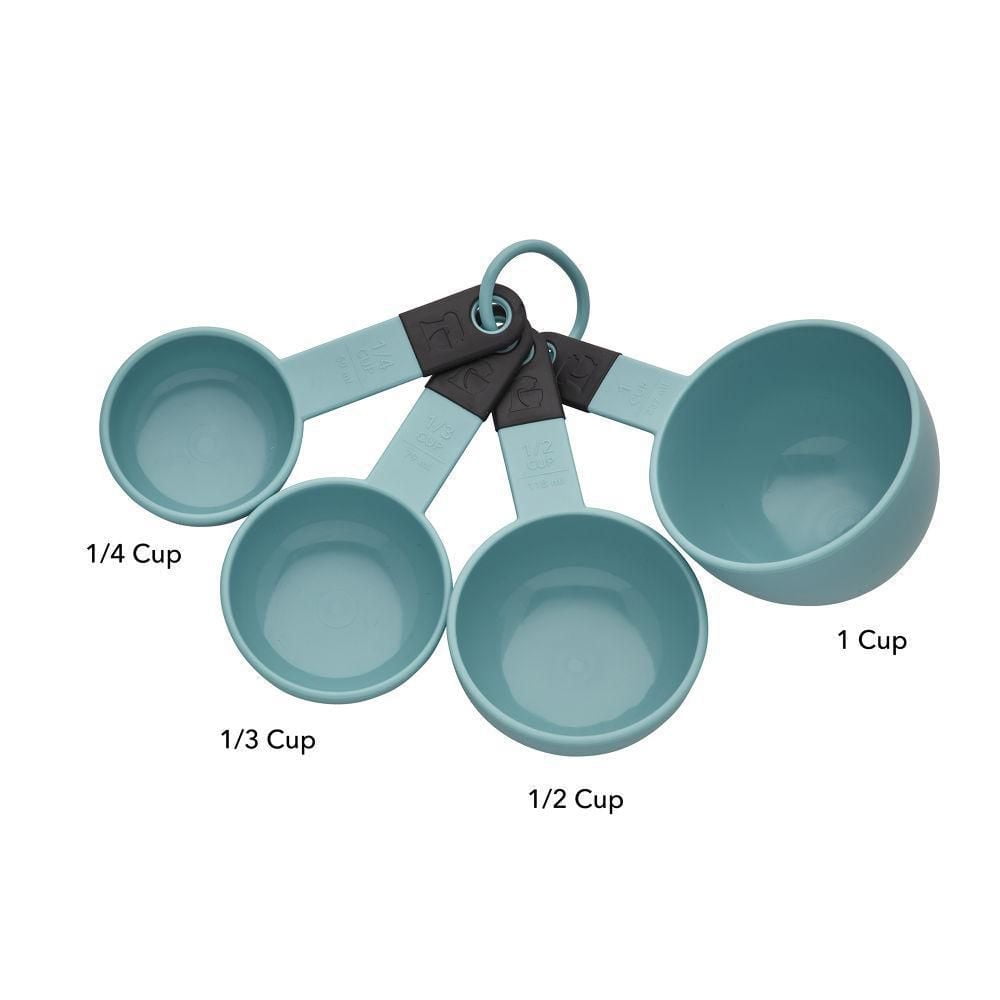 KitchenAid Set of 4 Measuring Cups Aqua Sky, Set of 4 Measuring Cups