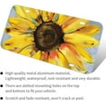 thumbnail image 3 of Yellow Sunflower Rose License Plate,Beautiful Bouquet Bloom Flower Garden Oil Painting Car Front License Plates with 4 Holes, Metal Car Plate, Novelty License Plate, 6 * 12 inches, 3 of 14