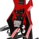 thumbnail image 3 of 1/6 Mini Modelo de Guitarra Instrumento Musical de con Soporte y Caja de Almacenaje de Rojo 1, 3 of 8