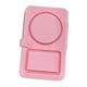 thumbnail image 5 of Caja de silicona para refrigerios, contenedor de salsa con doble compartimento, caja de refrigerios portátil para Rosa, 5 of 9