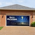 thumbnail image 4 of Hwkond Christmas Decorations Poster Of Christmas Cover Garage Door, Wall Murals, Winter,outdoor, Large Door Decoration For Interior And Exterior Decoration Of Christmas, 4 of 5