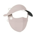 thumbnail image 3 of Xihbxyly Mascarilla de Seda de Hielo, Protección Solar Facial Completa, Diseño Ventilado con Abertura para La Nariz, Elegante Sombrero para El Sol con Parte Superior Hueca, Ideal para Ciclismo y Send, 3 of 3
