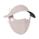 thumbnail image 2 of Fiudx Mascarilla de Seda de Hielo, Protección Solar Facial Completa, Diseño Ventilado con Abertura para La Nariz, Elegante Sombrero para El Sol con Parte Superior Hueca, Ideal para Ciclismo y Senderi, 2 of 2