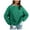 Green, variant on WRKEKC Crew Neck Sweaters for Women Fall Winter Oversized Solid Color Long Sleeve Slouchy Knitted Sweater Top for Women Casual Trendy Outfits