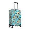 thumbnail image 3 of Daiia Lovely Sea Otters Luggage Cover, Thickened Washable Travel Luggage Covers, Elastic Unique Baggage Covers for 18-20 inch Luggage-Small, 3 of 9