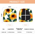 thumbnail image 3 of Sunflower Pattern Seat Covers for Dining Room Chairs Set Of 4,Stretch Printed Washable Chair Seat Cover with Elastic Ties and Button,Removable Waterproof Couch Cushion Covers, 3 of 6