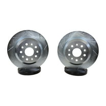 Baer Brakes 72953-220 Claw Performance Rotors, Rear (Slot/Zinc Only)