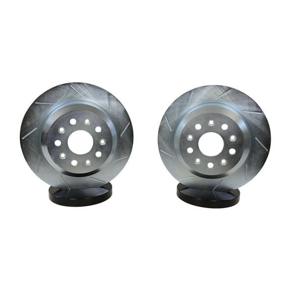 Baer Brakes 72953-220 Claw Performance Rotors, Rear (Slot/Zinc Only)