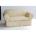 thumbnail image 4 of Cotton Twill 2 Piece Sofa Slipcover in Gray, 4 of 4