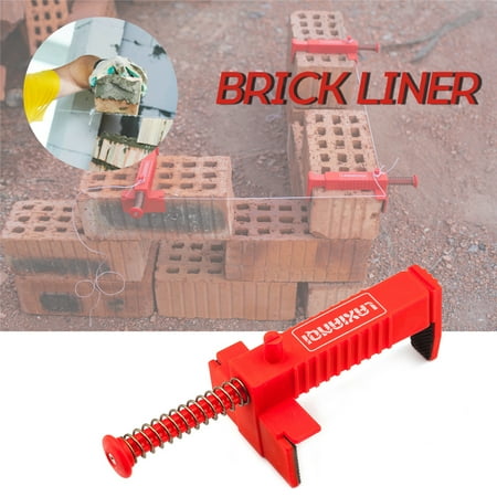 

2PCS Brick Clamps Clamps Brick Liner Runner Wire Drawer Bricklaying Tool Fixer for Building Construction