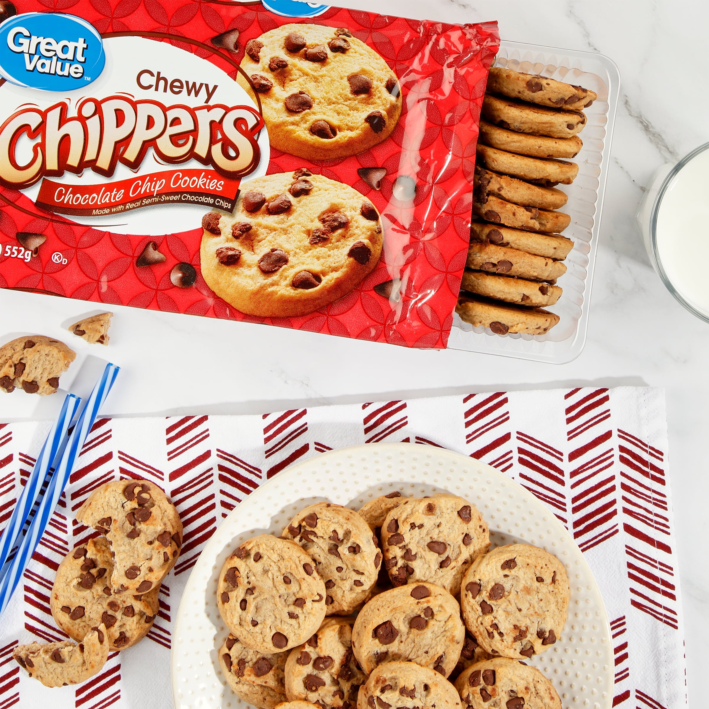 Great Value - Brandclub - Great Value Chewy Chocolate Chip