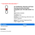 thumbnail image 2 of Air Conditioning, Alternator and Power Steering Accessory Drive Belt - Compatible with 1994 GMC K2500 7.4L V8, 2 of 2