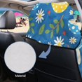 thumbnail image 3 of ZUXONGSY Car Seat Cover Towel Mushroom Daisy Print Athletic Running Towel Seat Covers Portable Auto Front Seat Covers Universal Fit Front Seat Mat, 3 of 8
