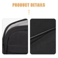 thumbnail image 4 of LULULION Computer Laptop Bag Black Polyester Dust Protection Carrying Handle for Travel 1Set, 4 of 5