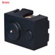 thumbnail image 1 of Impresora 3D Heat Block V6 Extruder Block Reemplazo de accesorio de impresora 3D para E3D, Latón kenally EL001156-02, 1 of 2