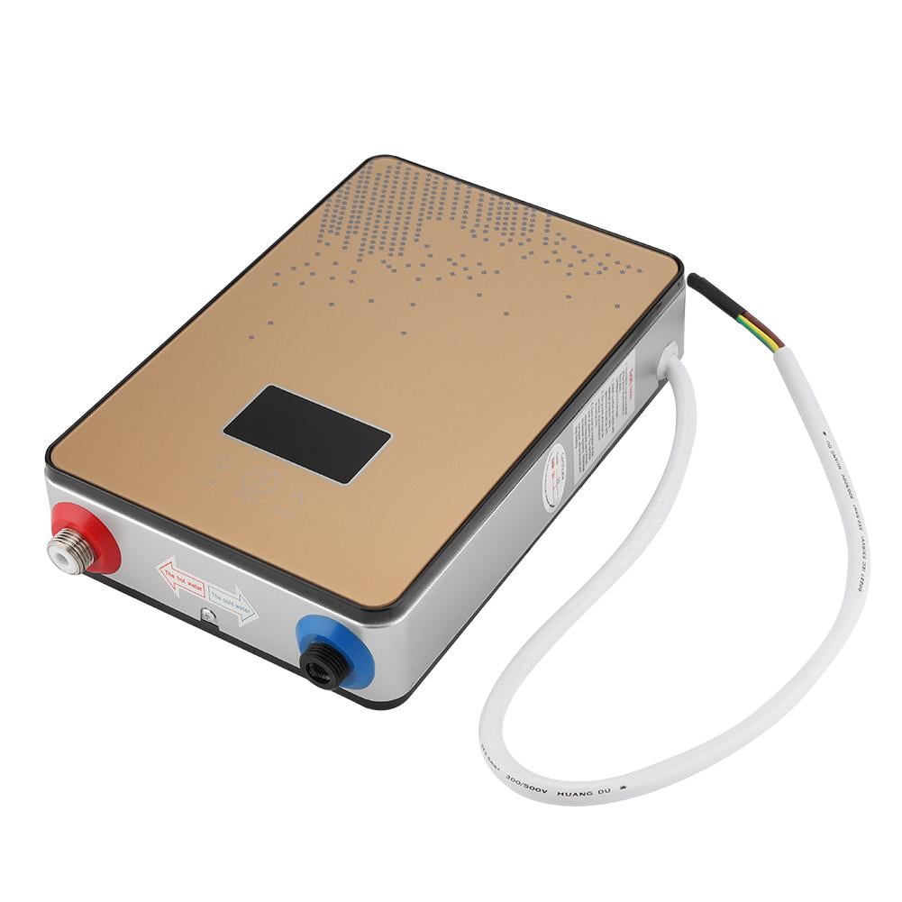 LYUMO Electric Tankless Hot Water Heater 6500W Electric Water Heater Shower For Household Bathroom