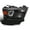 Black Housing Clear Lens Right Side, variant on Spec-D Tuning Black Headlights Compatible with 2019-2024 Ram 1500, Left + Right Pair Headlamp Assembly