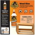 thumbnail image 3 of Gorilla 6206005 Wood Glue, 36 ounce Bottle, Natural Wood Color, Pack of 1, 3 of 9