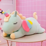 Unicorn Action Figure Plush Toy Huggable Bear Doll Doll Girl Sleeping Long Pillow Cute Bed Gir
