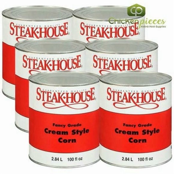 Steak House Fancy Cream Style Corn 2.84L/100oz
