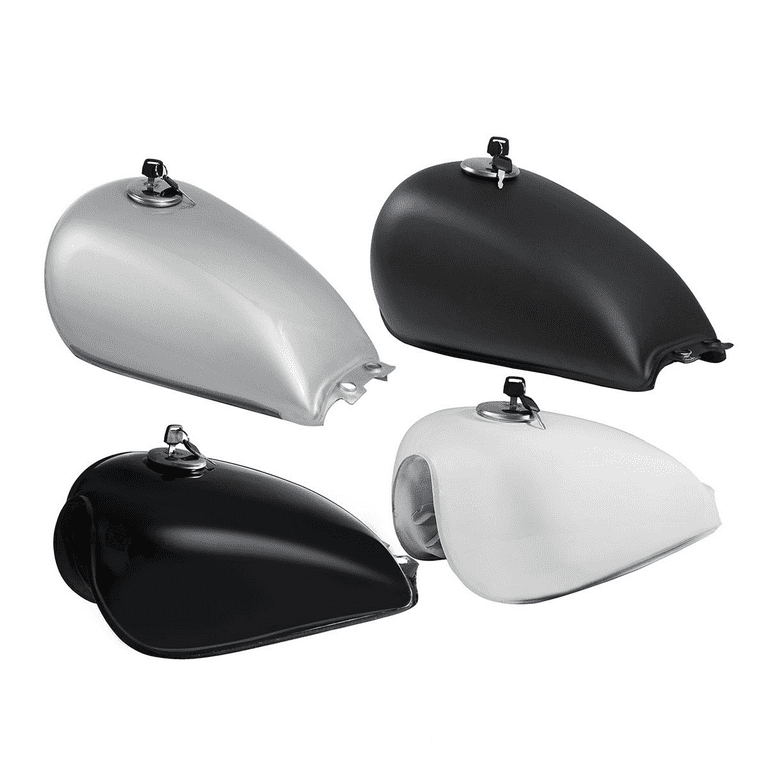 Motorcycle 9L 2.4 Gallon Cafe Racer Vintage Fuel Gas Tank for